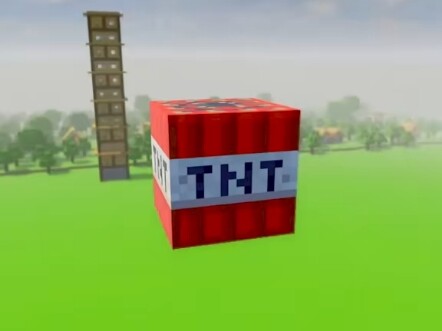 มายคราฟ: ระเบิดทีเอ็นทีปะทะตึก!