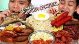 INDOOR COOKING | FILIPINO ALMUSAL REMAKE | Filipino Food Mukbang | Mukbang Philippines