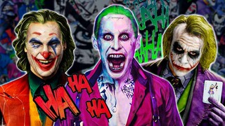 KIỂU CƯỜI CỦA 6 DIỄN VIÊN JOKER QUA TỪNG THỜI KỲ (LIVE-ACTION) | meXINE #Shorts