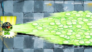 PvZ 2 100 植物 - 每个植物满级对抗 150 磨头僵尸 - 谁更强