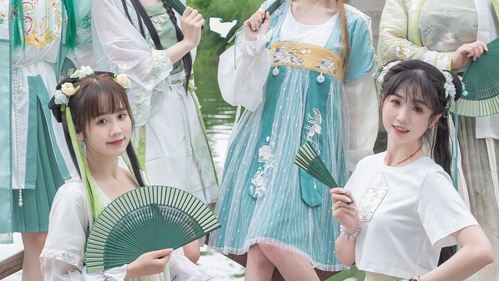 【RANA】Ancient style energetic disco 🍃《Fan Yinglu》Chinese style electronic music + playful girl = bra