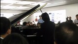 Shanghai Pudong Genius Bar Li Yundi playing nocturne op9 no1