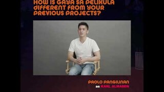 Getting To Know Ian and Pao: Pao Pangilinan on How Gaya Sa Pelikula is Different?