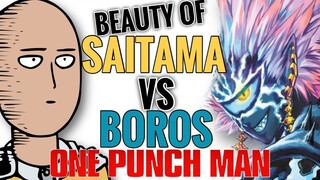 The Beauty Of Saitama vs Boros (One Punch Man)