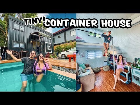 TINY CONTAINER HOUSE with POOL in TAGAYTAY | Staycation at Blackbox Tagaytay