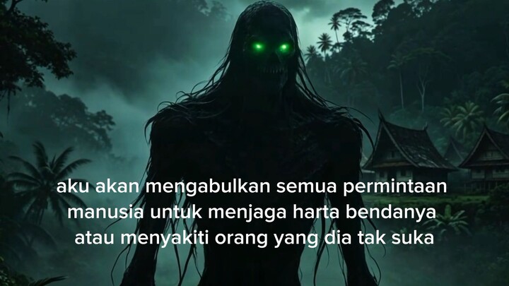 Begu Ganjang ( hantu suku Batak)