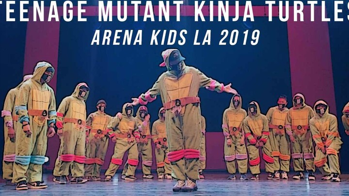 KINJAZ｜“Teenage Mutant Kinja Turtlez” Freestyle Cypher｜ARENA KIDS LA 2019