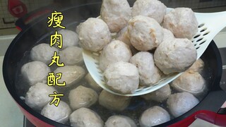 Làm thế nào để viên thịt nạc dai ngon? Học ngay công thức tỷ lệ này, viên nào viên nấy dai giòn sần 