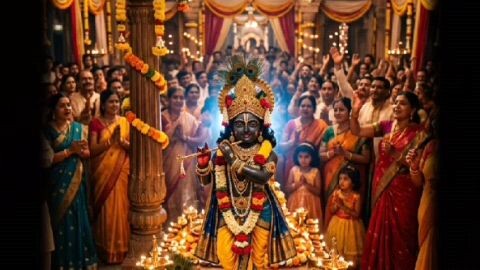 🙏 Shri Krishna Darshan ❤️ | Jai Shree Krishna | Divine Bhakti 🙏