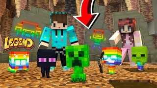 PECAHKAN TELOR RAKSASA DAN DAPATKAN CUTE MOB RAINBOW !! Minecraft Egg Simulator [part 2 END]