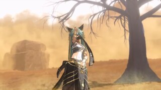 [VOCALOID/MMD] Sand Planet [YYB style change Hatsune Miku - Sand Gold Cat Luo]