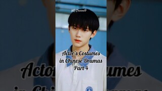Actor's Costumes Chinese Dramas#yangyang #zhanglinghe #linyi #leowu #huyitian #luoyunxi #chenzheyuan