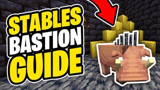 Stables Bastion Route! (Sub 1:30) - Minecraft Speedrun