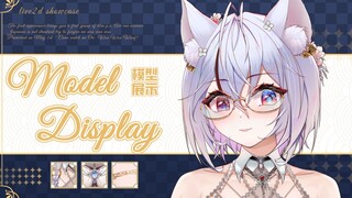 【Live2d模型展示】是超精致40+按键超会扭的哈士奇汪~