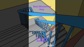 Best Moment by Utoy Pt 86 (by Jtg Batang X Animation #shorts #anime #animation #pinoyanimation