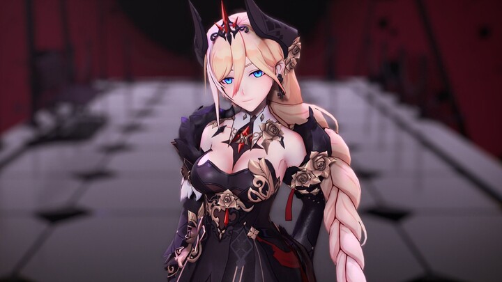 Honkai Impact 3 Orchid Dell MMD sister is so cool