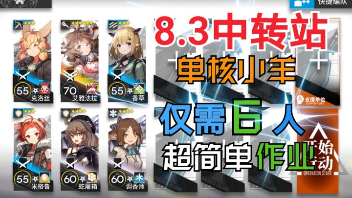 8.3【สถานีขนถ่ายหลงเหมิน ระดับต่ำ 8】แกะน้อยแกนเดียว ใช้แค่หกคน แนวทางการเล่นแบบง่ายสุดๆ การทำเควส ใช้