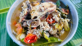 ต้มส้มปลาค่อใหญ่ ต้มส้มปลาค่อใหญ่ ใส่ผักติ้ว ใส่ไข่มดแดง ซดน้ำโก้กๆ