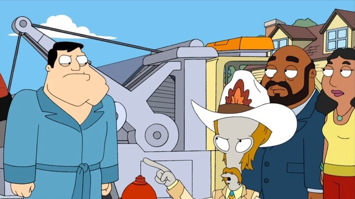 American Dad: Roger and Stan begin to fight each other and resent each other's existence