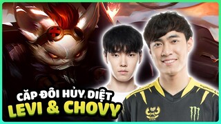 LEVI KẾT HỢP VỚI CHOVY "REAL" CÙNG NHAU QUẨY NÁT TEAM ĐỊCH | LEVI STREAM