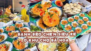 BÁNH BÈO CHÉN siêu rẻ nổi tiếng ở khu chợ Bà Hoa | Địa điểm ăn uống