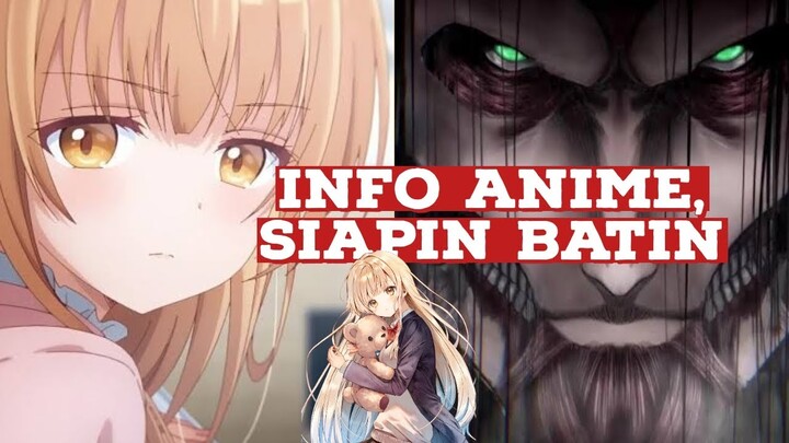 Info anime, siap rumbling, bidadari pun datang😆👍🏻