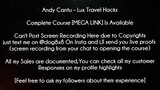Andy Cantu Course Lux Travel Hacks download