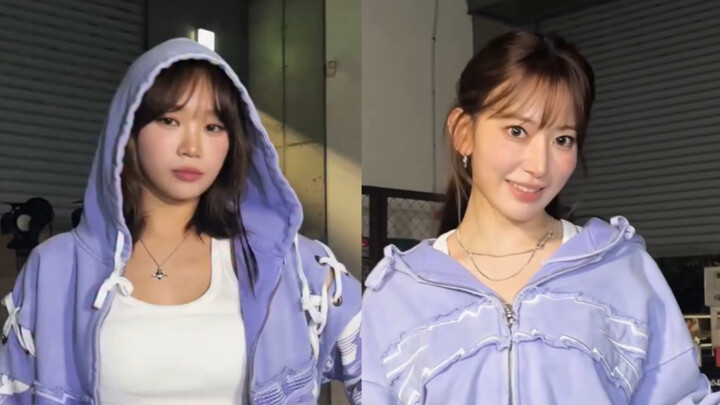 Kim Chaewon x Miyawaki Sakura "Different" Challenge