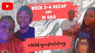 RECAP TWO - 365 days of celibacy Q&A