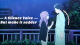 A Silence Voice — W/ Dried Flowers. [AMV]