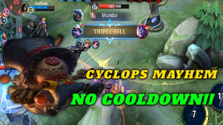 Cyclops Mayhem No Cooldown