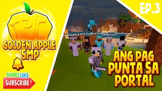 Golden Apple SMP / Ang pag punta sa Nether Portal