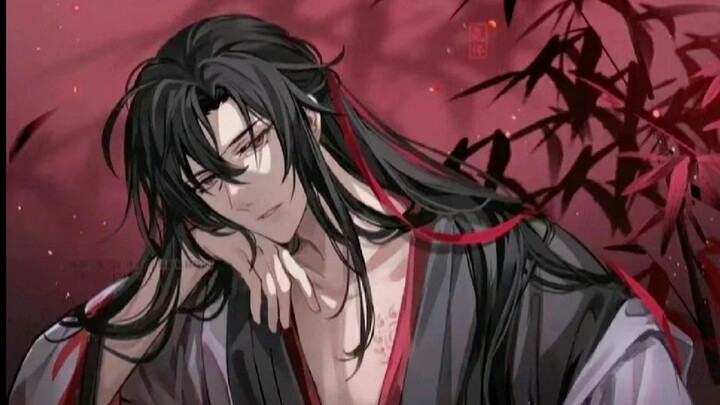 I'm so handsome! Lan Wangji and I have the same model number.