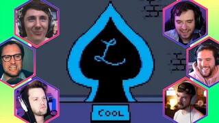 Gamers React to : Lancer's door [Deltarune Chapter 2]