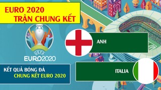 KẾT QUẢ BÓNG ĐÁ TRẬN CHUNG KẾT EURO 2020, Ý 3-2 ANH, LUÂN LƯU 11met