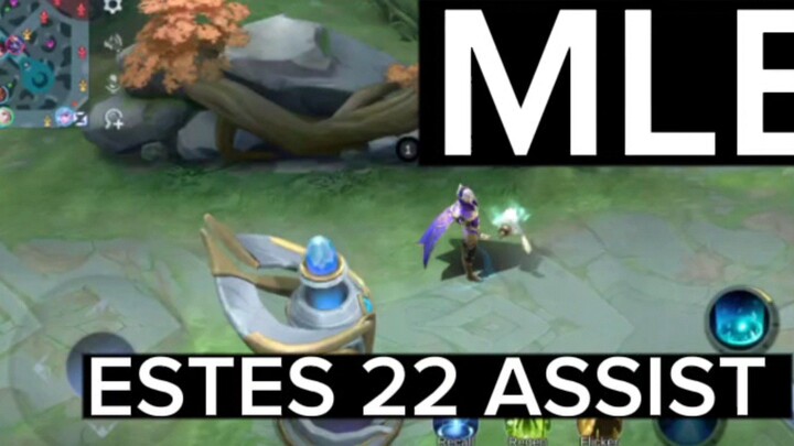 Estes support Mobile legend hero 22.assist mlb