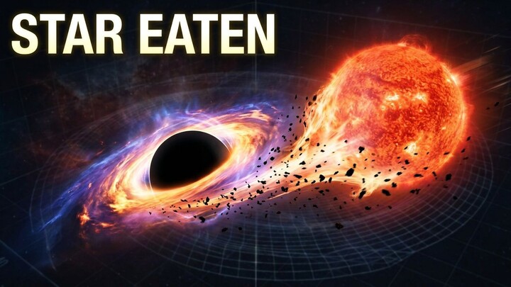 The Black Hole That's Eating a Star Right Now