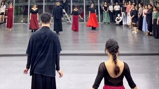 【Bai Xiaobai】Long Song ❀ "If You Come Back" Choreography Mirror Practice Room