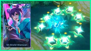 WANWAN 515 SKIN GAMEPLAY | WANWAN 515 SKIN EFFECT AND RELEASE DATE - MLBB