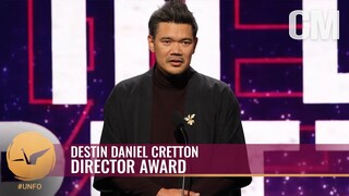 Destin Daniel Cretton Wins Director Award (LIVE From the 19th Unforgettable Gala)