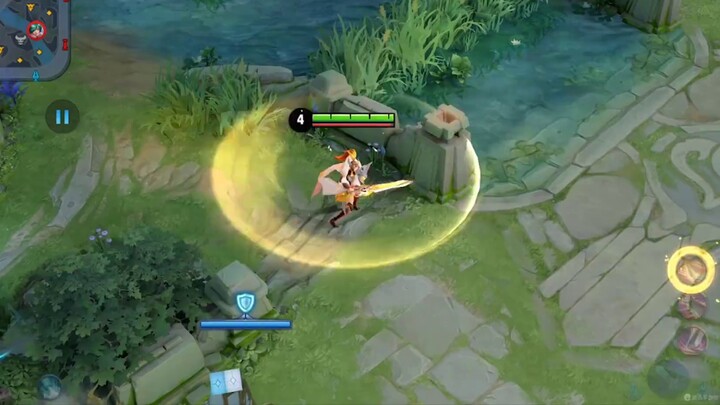 The coolest skills in "Glory of the King" are seamlessly connected/highly exciting/on-point/smooth/e