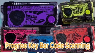 Progrise Key Bar Code Scanning