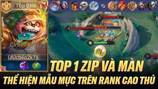 TOP 1 ZIP VÀ MÀN THỂ HIỆN MẪU MỰC TRONG VIỆC BẢO KÊ CHỦ LỰC TRÊN RANK CAO THỦ
