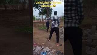 Vishal bhai ko biryani challenge 😛#shorts #viral