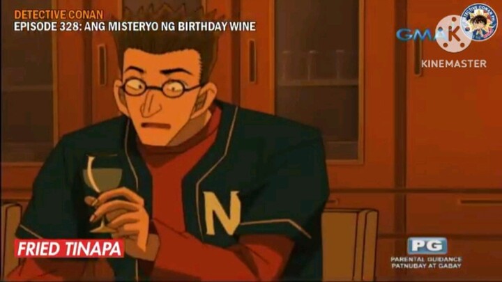 Detective Conan Episode 328 Ang Misteryo ng Birthday Wine Tagalog Dubbed on Bilibili