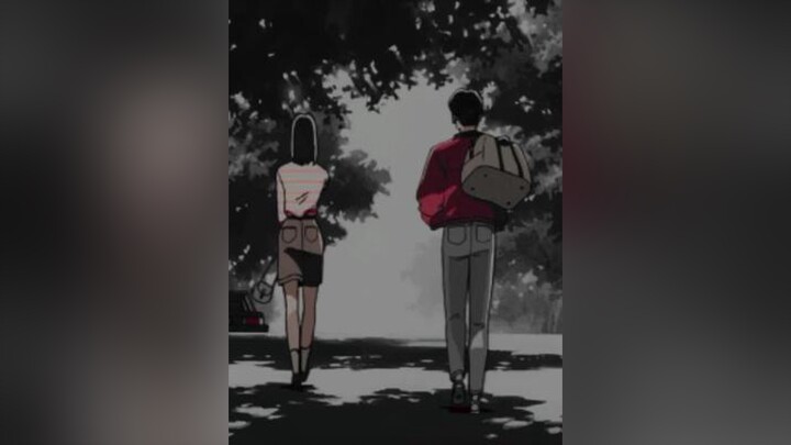 stay with me 🥺 fyp fypシ staywithme viral ghibli couple  aestheticvideos oceanwave