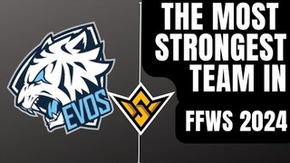 THE MOST STRONGEST TEAM IN  FFWS SEA 2024 | EVOS ESPORTS | EXPAND ESPORTS