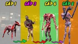 GTA 5 - Tôi tiến hóa nhưng nay từ 1 con chó Zombie đầy ghẻ trở thành Chúa Zombie siêu to nghìn mắt
