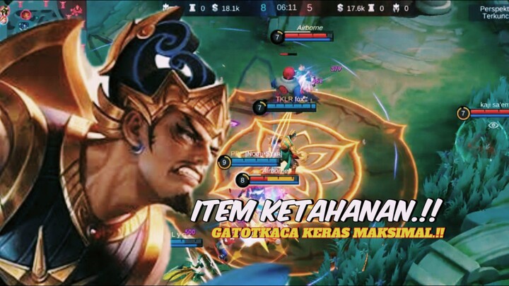 GatotKaca ROAM!!! Kuat & Tahan Lama - Mobile Legends 🔥