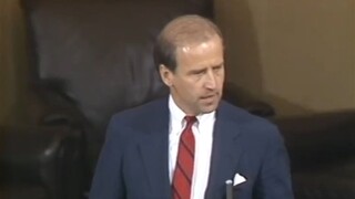 สองภาษา: ปี 1986 วุฒิสมาชิกไบเดนกล่าวว่าสหรัฐฯ ควรสนับสนุนอิสราเอล